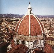 BRUNELLESCHI, Filippo Dome of the Cathedral  dfg France oil painting artist